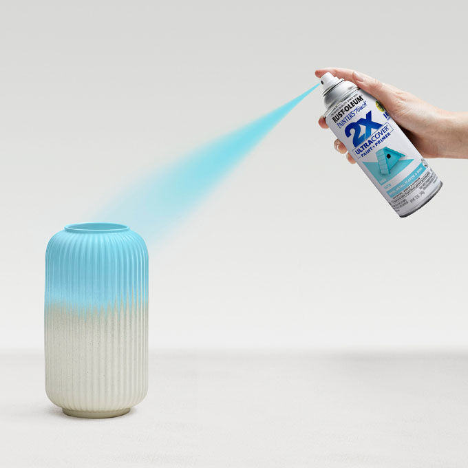 Rust-Oleum Painter's Touch 2X Ultra Cover Satin Spray Aqua, 12-Oz