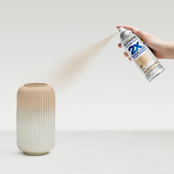 Rust-Oleum Painter's Touch 2X Ultra Cover Satin Spray Ivory Silk, 12-Oz