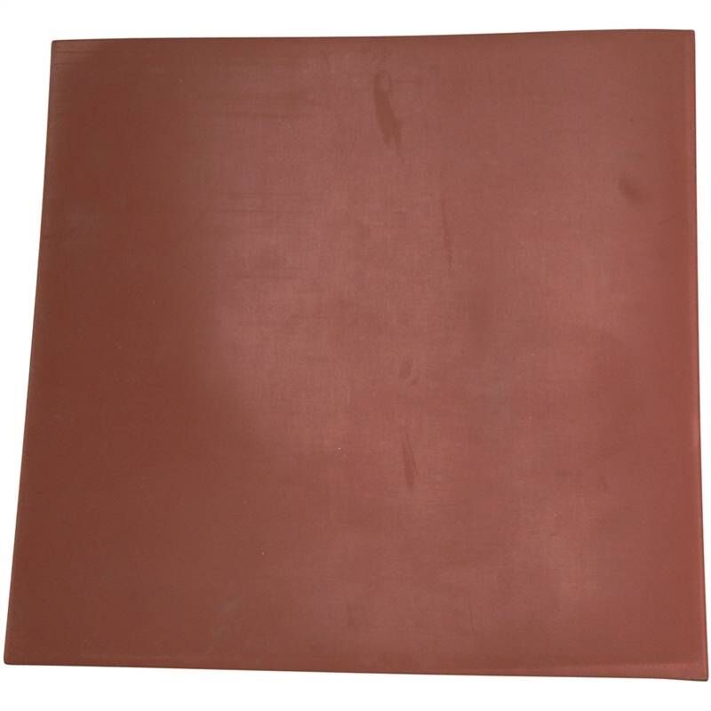 Plumb Pak Red Rubber Faucet Packing Sheet, 6-In x 6-In