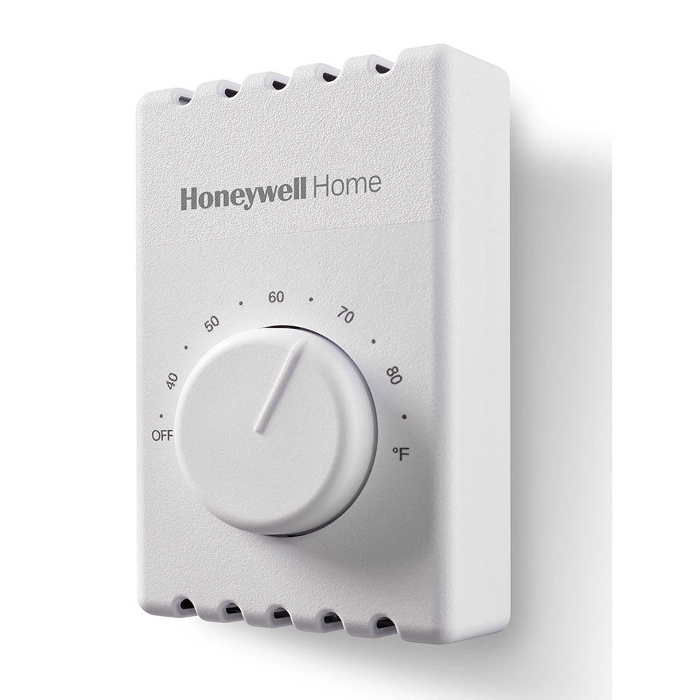 Honeywell Home CT410B1017 Non Programmable 4-Wire Premium Baseboard Heater And Line Volt Thermostat