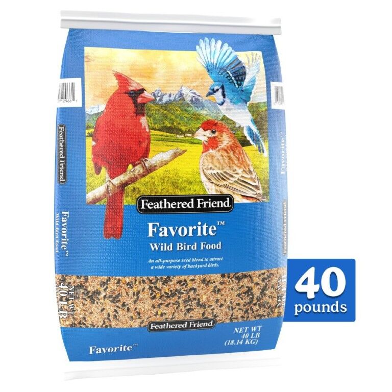 Feathered Friend Favorite Wild Bird Food, 40 lbs.