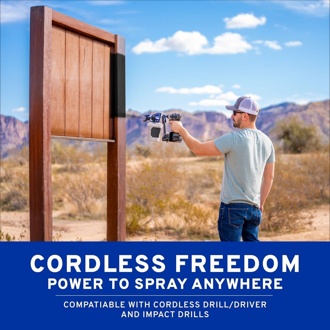 TrueCoat 360 Cordless Connect Drill Sprayer