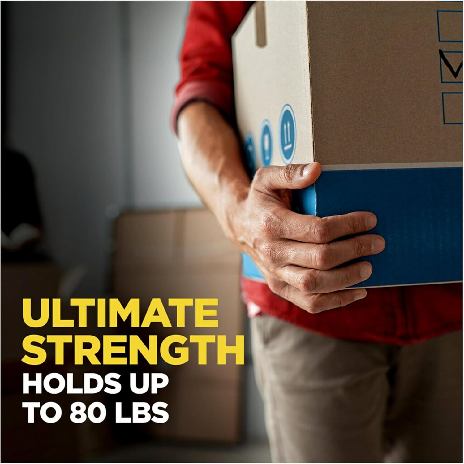 3M Scotch Heavy Duty Shipping Packaging Tape With Dispenser, 1.88-In x 38.2-Yd