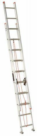 Louisville Ladder 20 ft Extension Ladder Aluminum Type III