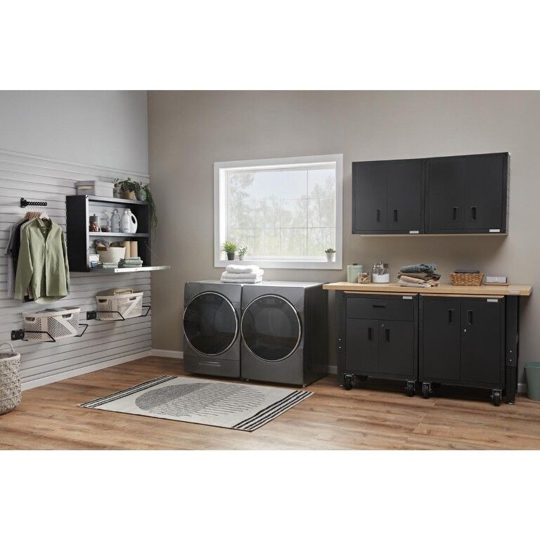 Gladiator Adjustable Height Hardwood Workbench, 6-Ft