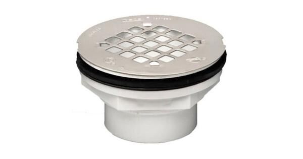 Oatey Fiberglass Shower Stall Drain, 2-In