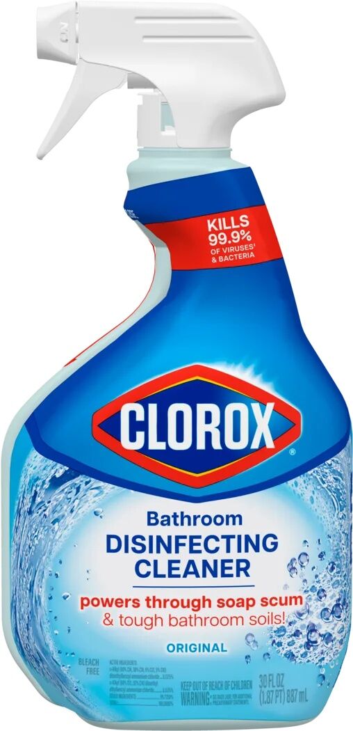 Clorox Disinfecting Bathroom Cleaner Spray, 30-Oz