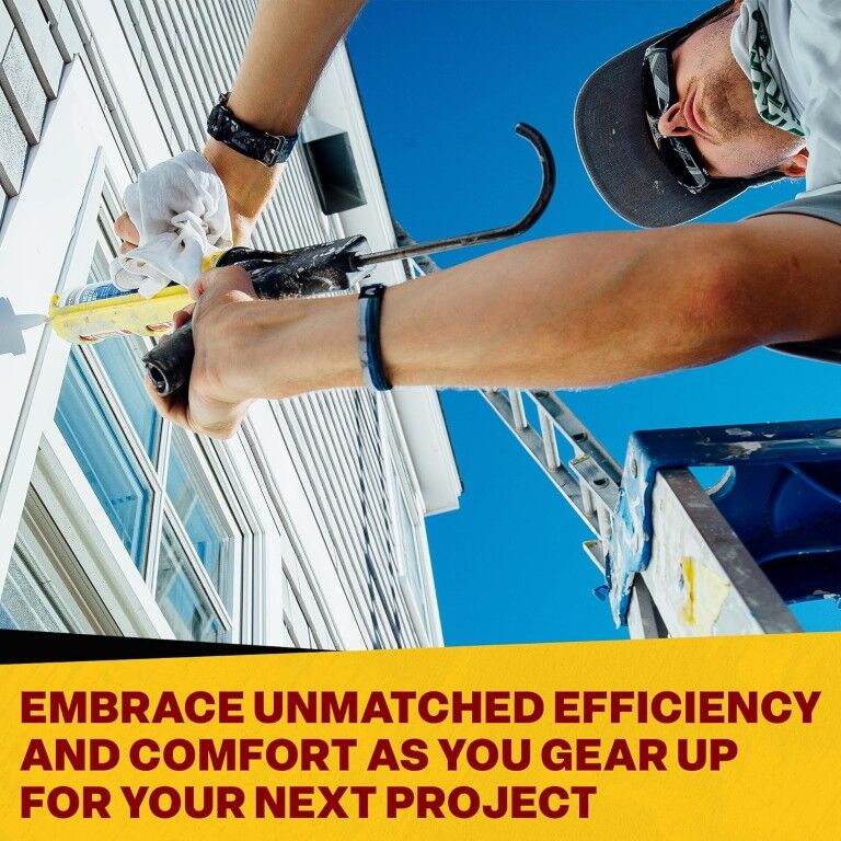 Dripless ETS2000 Ergo Composite Caulk Gun, 10-Oz