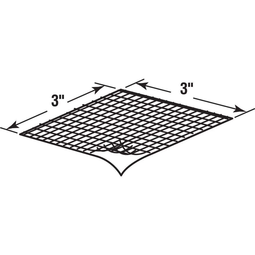 Prime-Lime Gray Stick-On Fiberglass Screen Repair Kit, 3-In x 3-In, 5-Pk