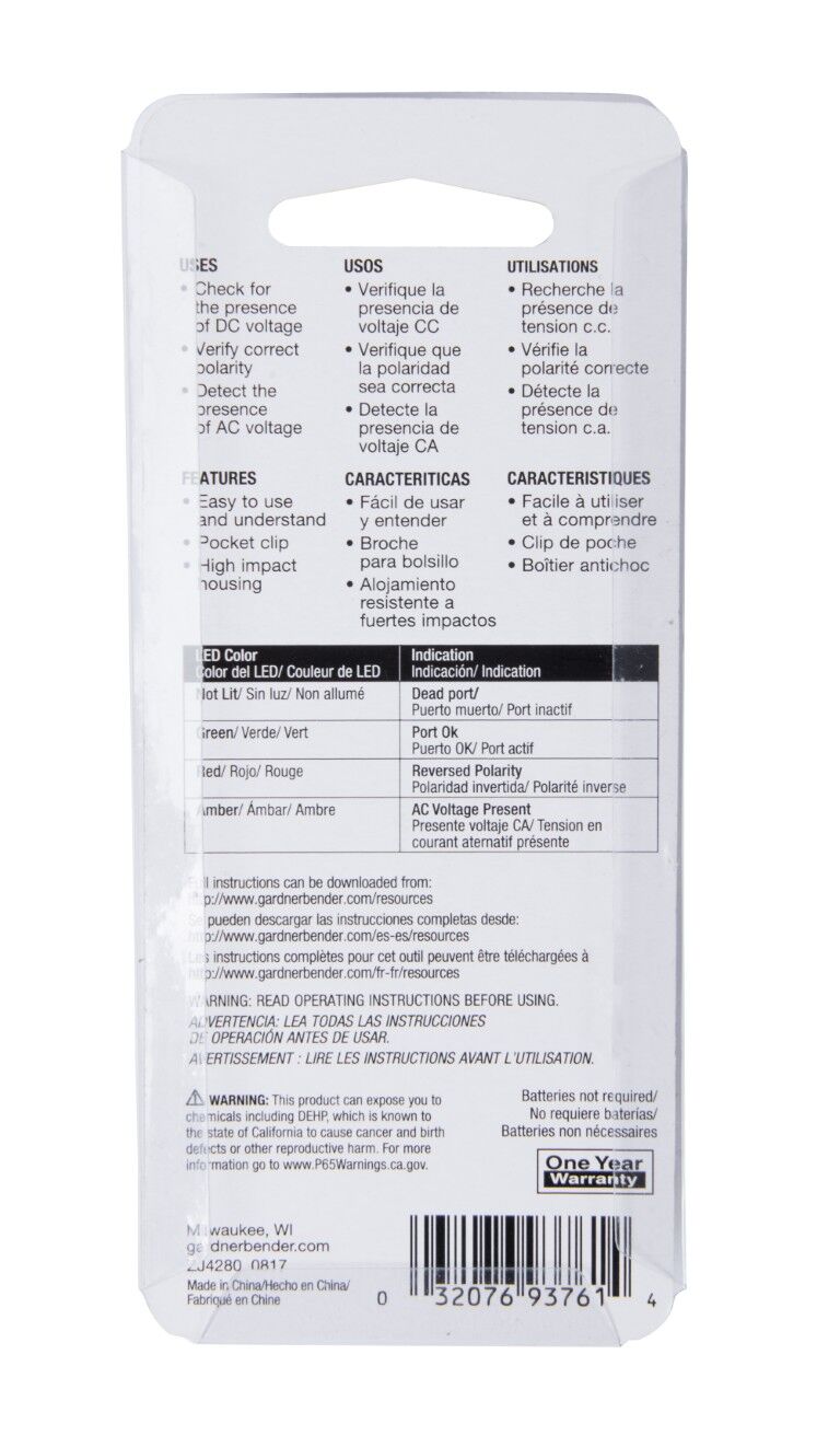 Gardner Bender USB Tester