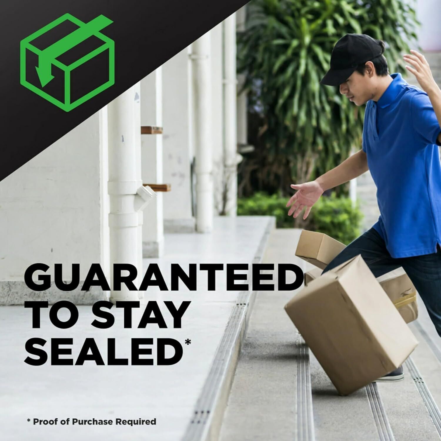 Scotch Tough Grip Moving Packaging Tape With Dispenser, 1.88-In x 38.2-Yd