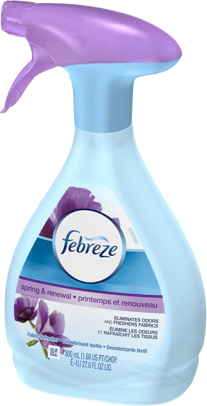 Febreeze Fabric Refresher Spring and Renewal Scented Odor Eliminator, 27-Oz