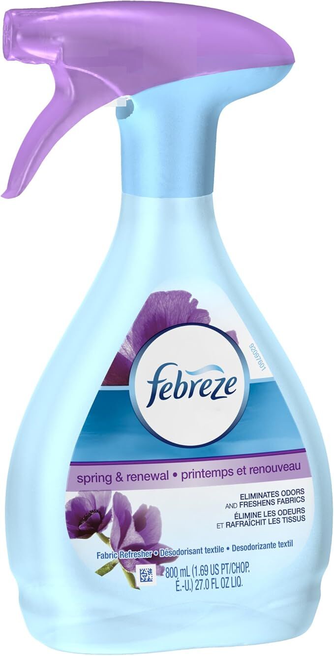 Febreeze Fabric Refresher Spring and Renewal Scented Odor Eliminator, 27-Oz