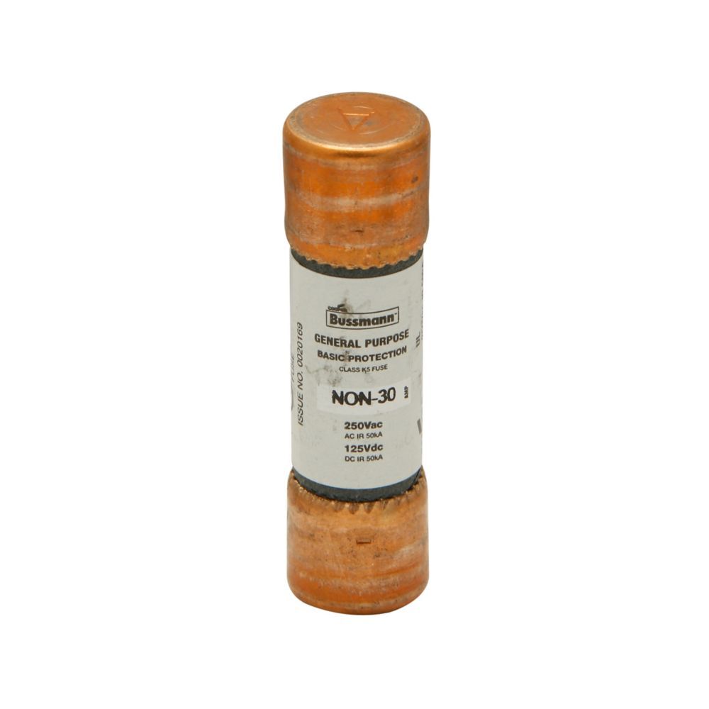 Bussmann NON-15 Class K5 General Purpose Non-Current Limiting Fuse, 15-A, 125-V DC/250-V AC