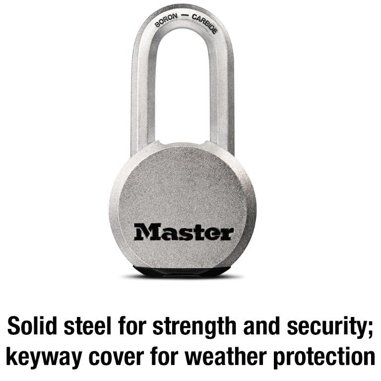 Master Lock M930XDLH Solid Body Padlock, 2-In