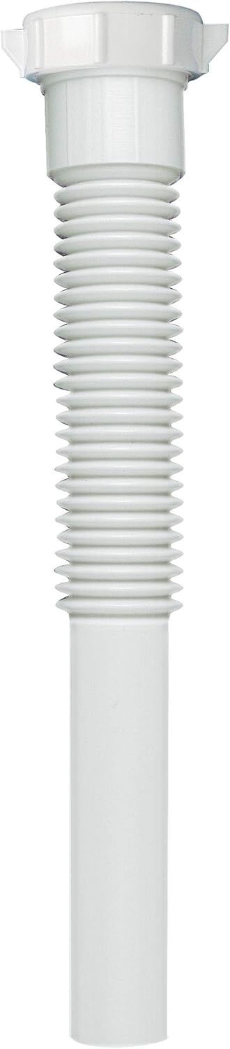 Plumb Pak PP812-5 Flex 'N Fix Extension Tube, 9-In X 1 1/4-In