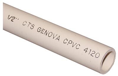 CTS CPVC Water Pipe - 2 ft, 1/2 in