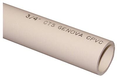CTS CPVC Water Pipe - 2 ft, 3/4 in
