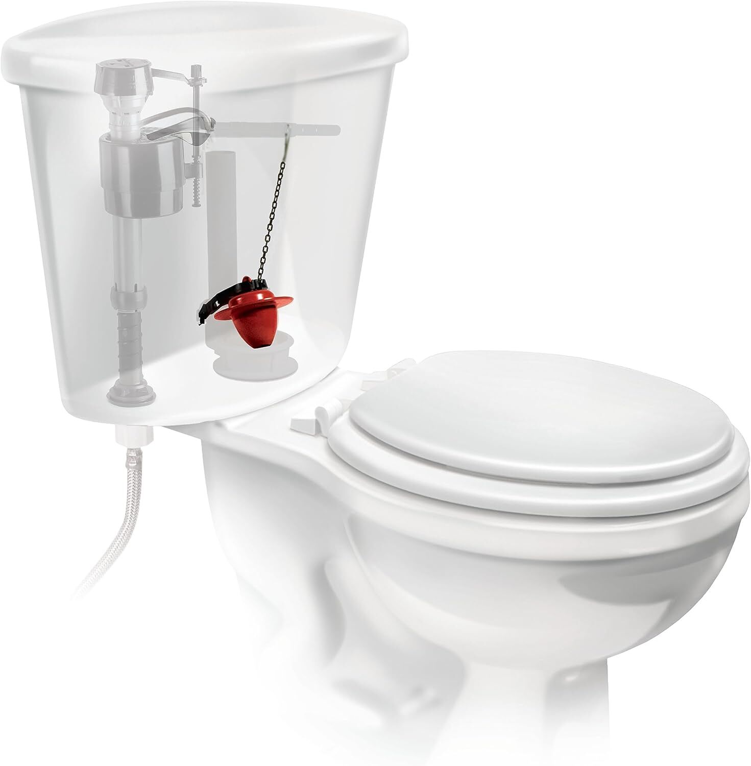 Fluidmaster 501 Universal Toilet Flapper, 2-In