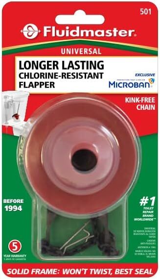 Fluidmaster 501 Universal Toilet Flapper, 2-In