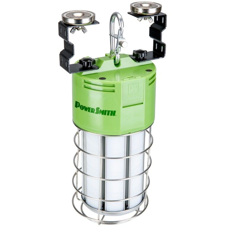Power Smith Corded Temporary LED Work Light, 12,000-Lm
