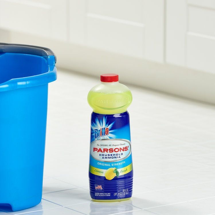 Brillo Parsons Ammonia Lemon-Scented Cleaner, 28-Oz
