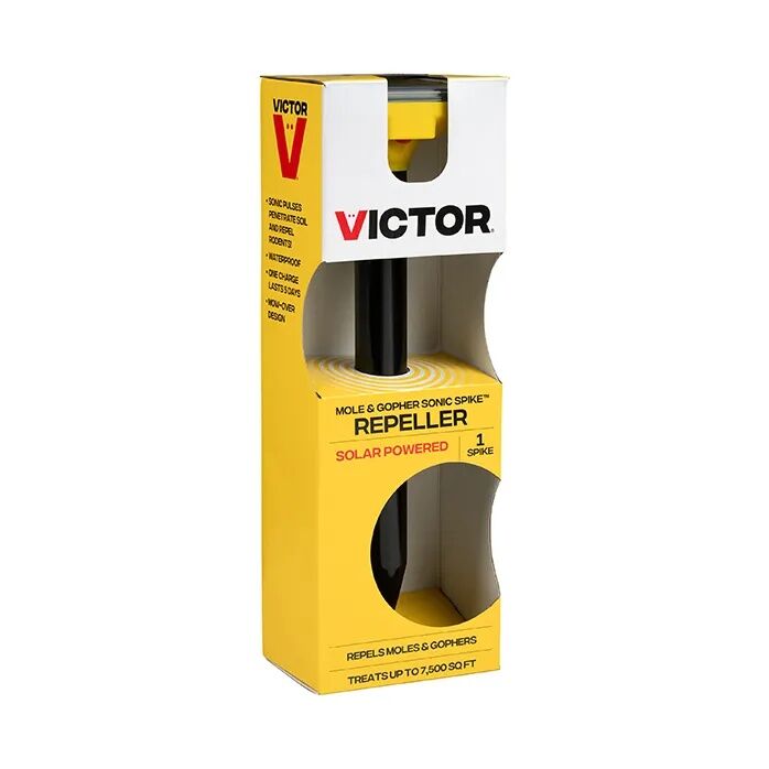 Victor Traps Solar Mole & Gopher Sonic Spike - 44 oz
