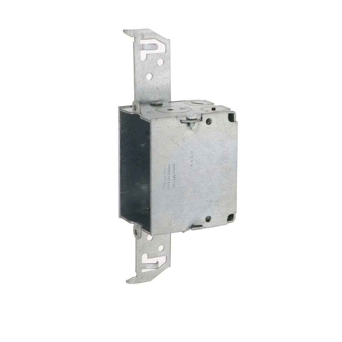 Raco Gangable Switch Box, Three 1/2-In KO's & NMSC Clamps, TS Bracket, 3-In x 2-In x 2-1/2-In