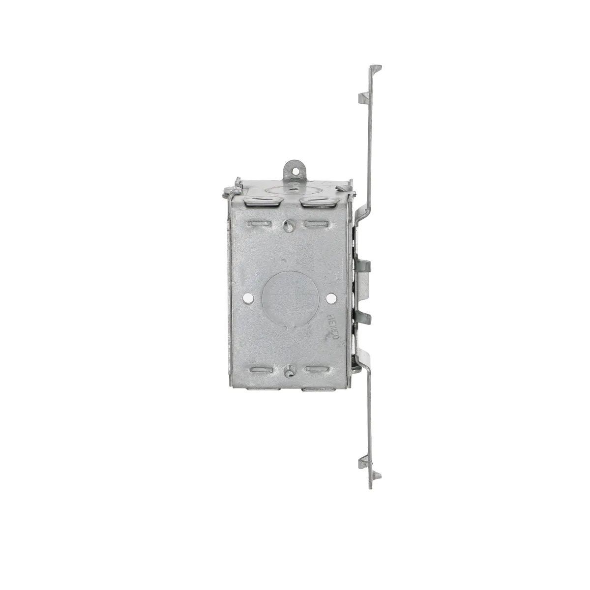 Raco Gangable Switch Box, Three 1/2-In KO's & NMSC Clamps, TS Bracket, 3-In x 2-In x 2-1/2-In