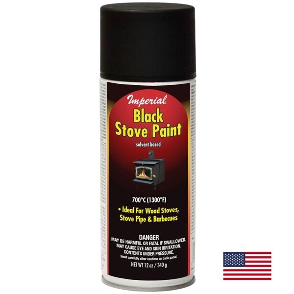 Imperial Stove Paint, Gas, Ketone, 12 fl-oz Aerosol Can