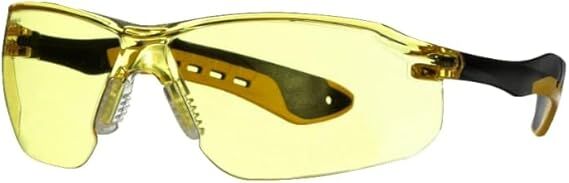 3M Flat Temple Safety Amber Eyewear