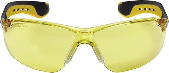 3M Flat Temple Safety Amber Eyewear