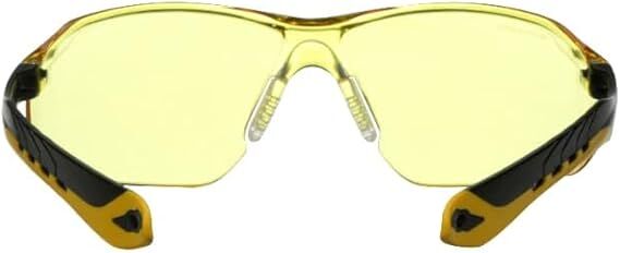 3M Flat Temple Safety Amber Eyewear