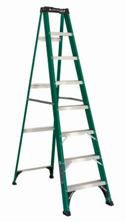 Louisville Ladder 8 ft Step Ladder - Fiberglass, Type Il