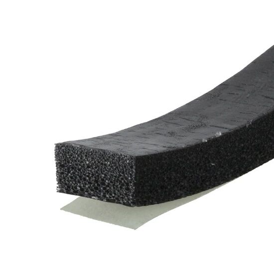M-D Building Products Black Sponge Window Seal For Gaps, 1/4-In x 1/2-In x 10-Ft
