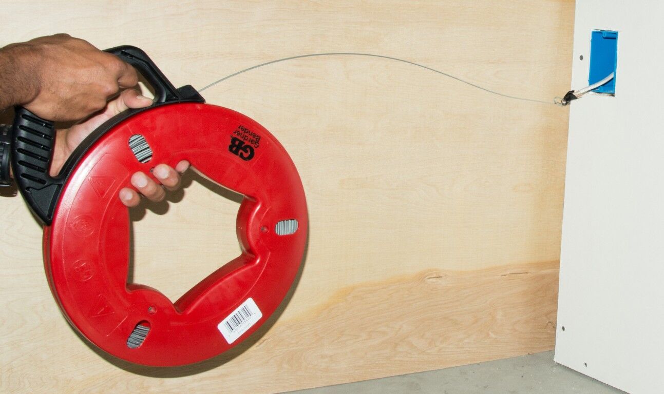 Gardner Bender Upperhand Steel Fishtape, 0.060-In x 1/8-In x 125-Ft