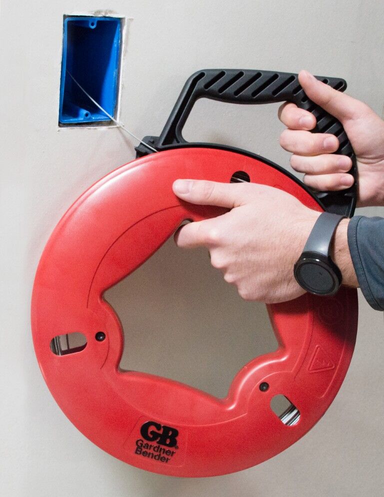 Gardner Bender Upperhand Steel Fishtape, 0.060-In x 1/8-In x 125-Ft