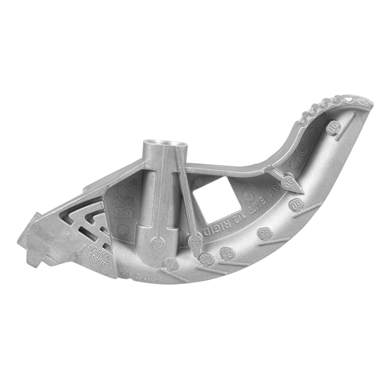 Gardner Bender BigBen Aluminum Hand Bender Head, 3/4-In EMT / 1/2-In Rigid