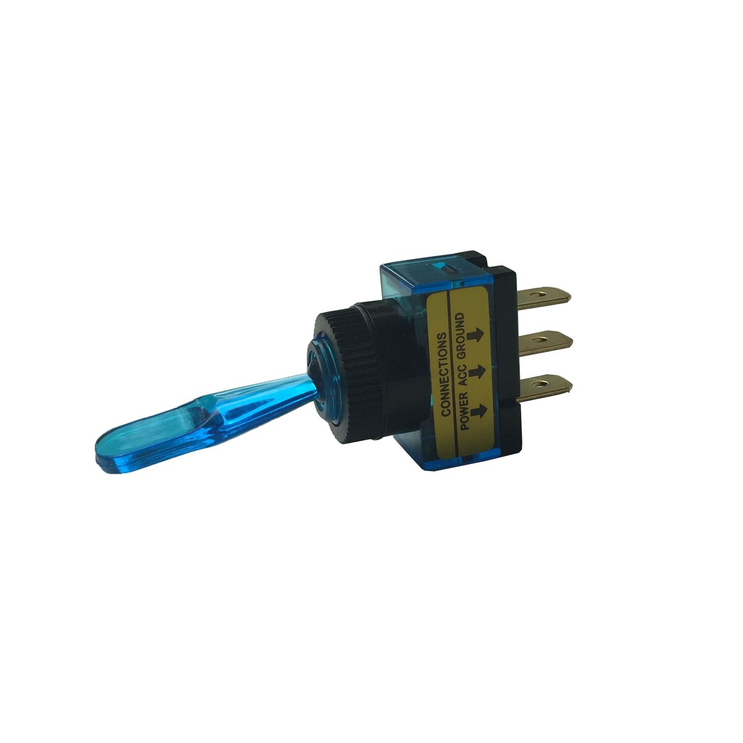 Calterm 20A Blue Glow Toggle Switch