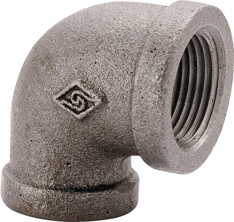 ProSource Malleable Iron 90° Pipe Elbow, 3/4-In
