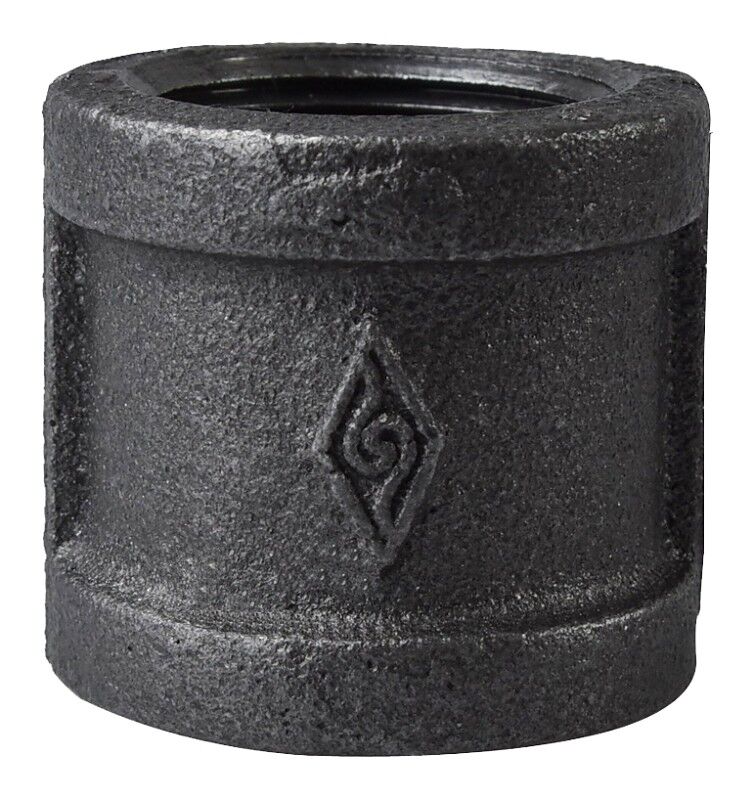 ProSource 1 BM Steel Pipe Coupling, 1-In FIP