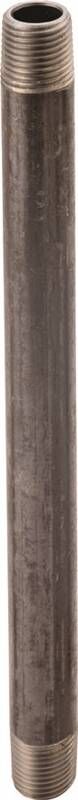 ProSource Steel Pipe Nipple, 3/8-In x 3/8-In x 1 1/2-In