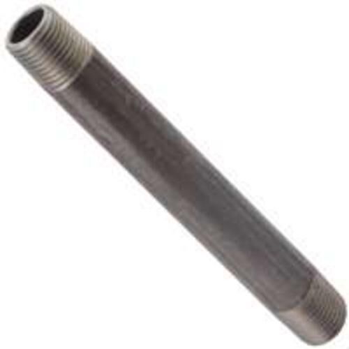Prosource Steel Pipe Nipple, 3/4-In X 4-In Male