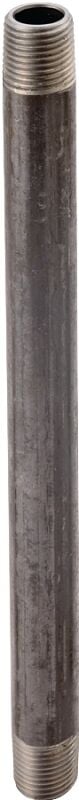 ProSource Steel Pipe Nipple, 1 1/2-In x 1 1/2-In x 4-In