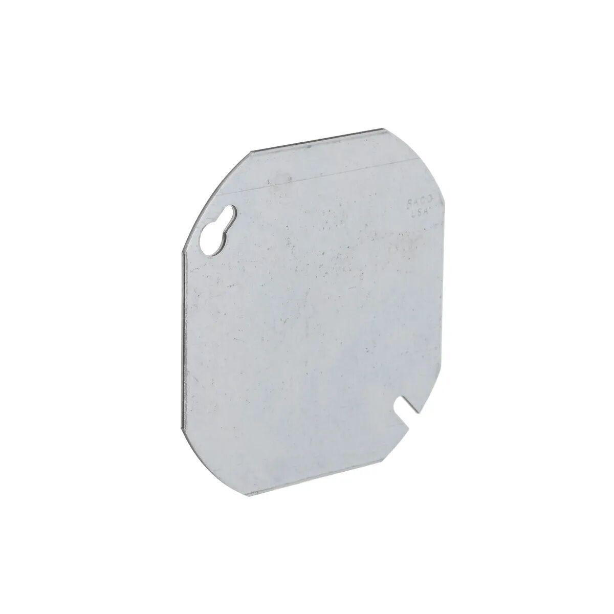 Raco Flat Blank Octagon Cover, 4-In x 4-In