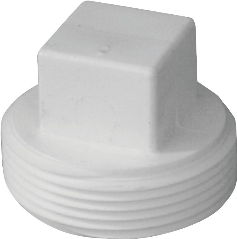IPEX Schedule 40 PVC Cleanout Plug, 4-In MNPT