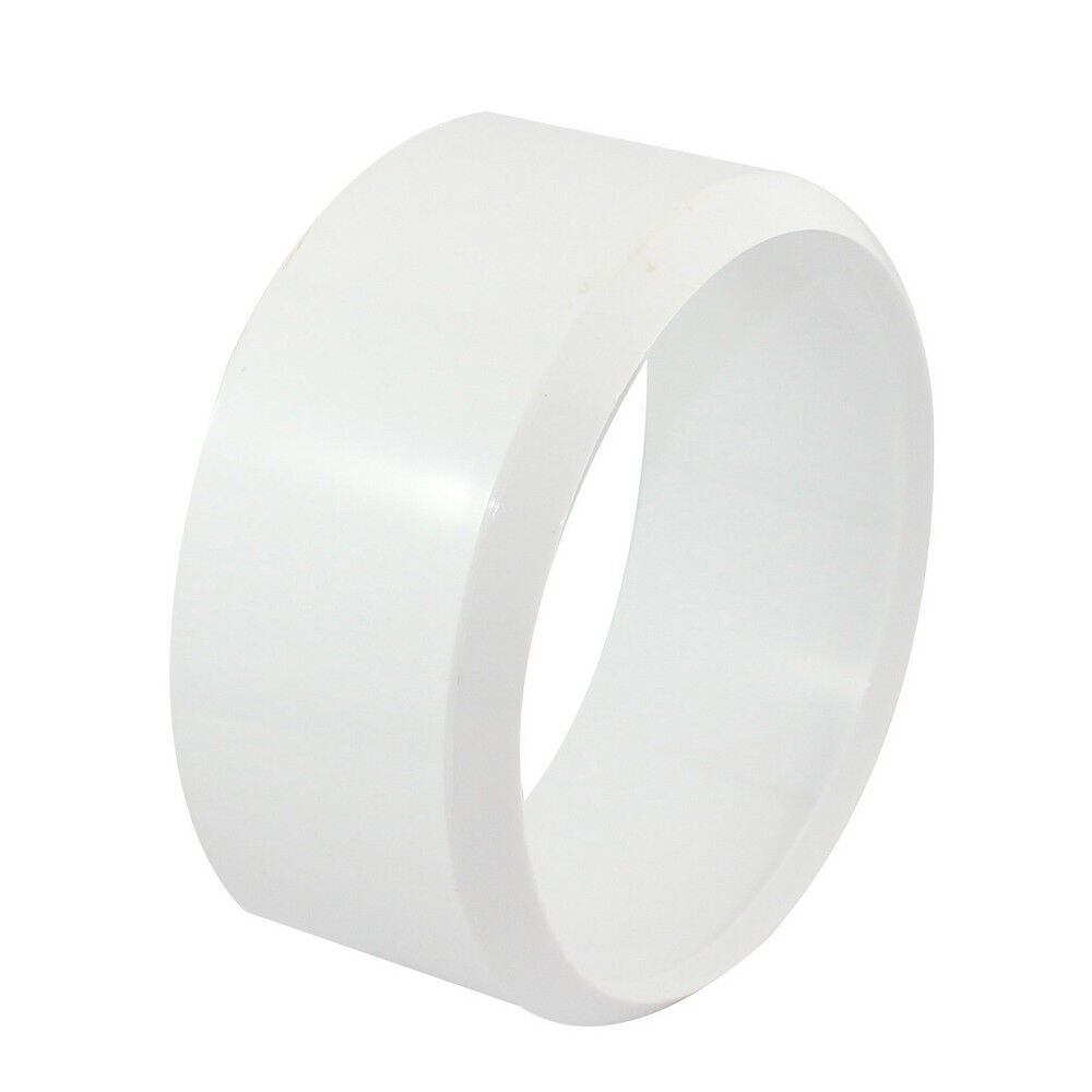 Canplas White PVC DWV Sewer Adapter Sleeve, 4-In Spigot x 4-In Hub