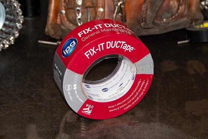 IPG Fix-It DUCTape General Maintenance Silver Duct Tape, 1.88-In X 55-Yd