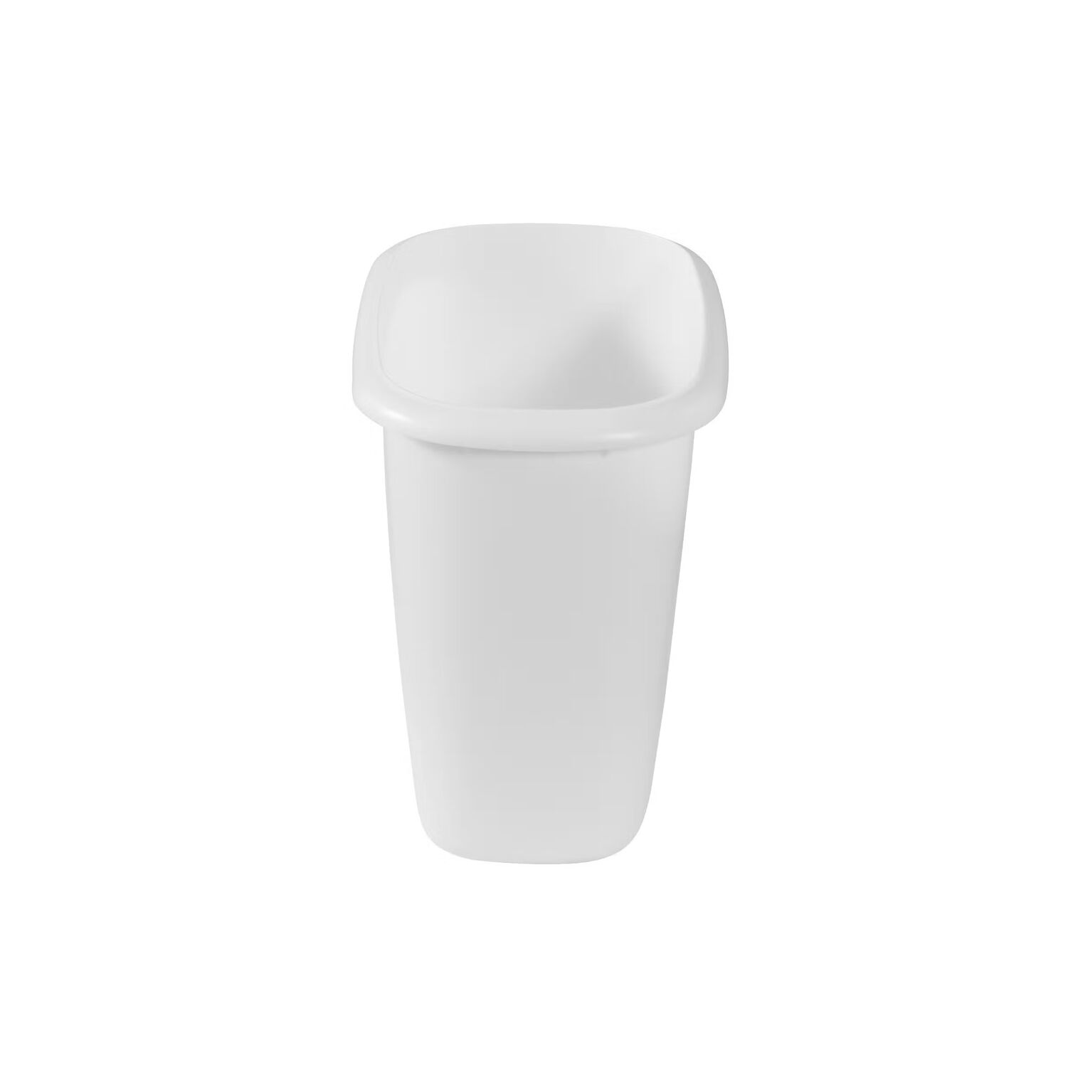 Rubbermaid White Vanity Wastebasket, 1.5-Gal