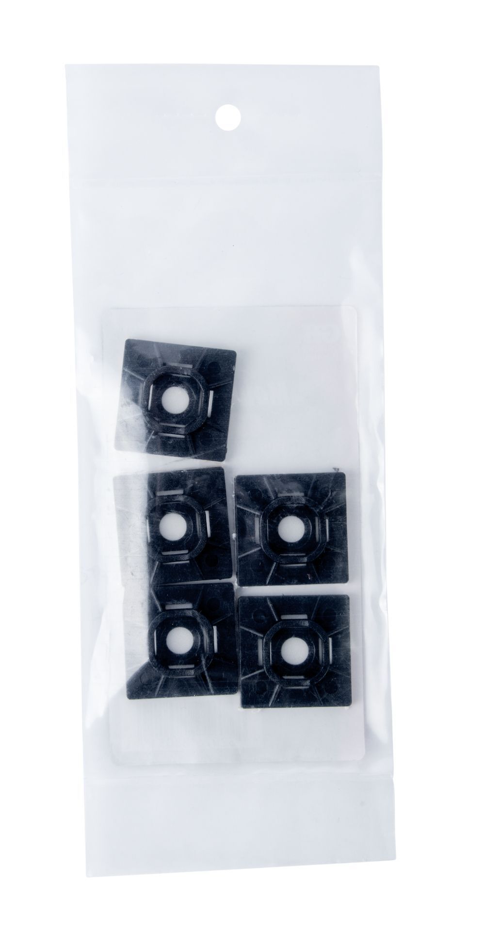 Gardner Bender Black Mounting Base, 1-In x 1-In, 5-Pk